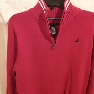NWT Nautica 1/4 zip sweater size 18/20